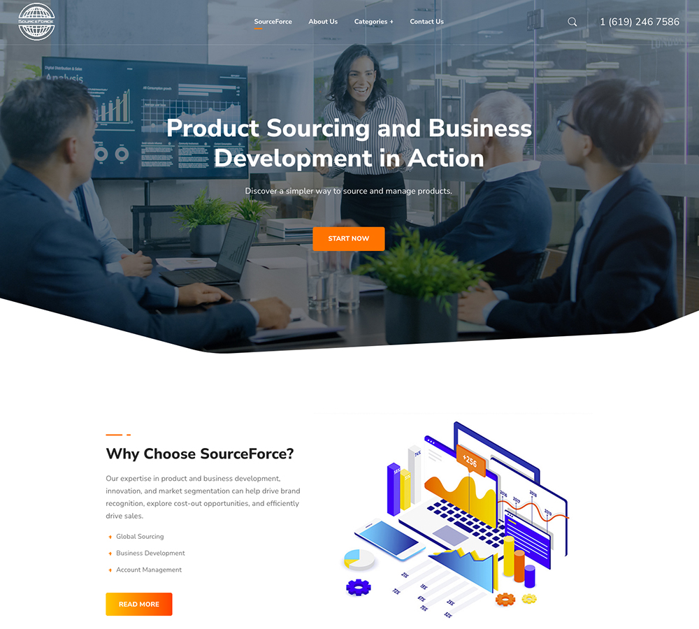 SourceForce: Product Sourcing and Business Development